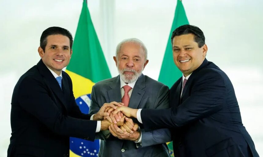 “sou-amigo-dos-dois”,-diz-presidente-lula-sobre-novos-presidentes-do-legislativo