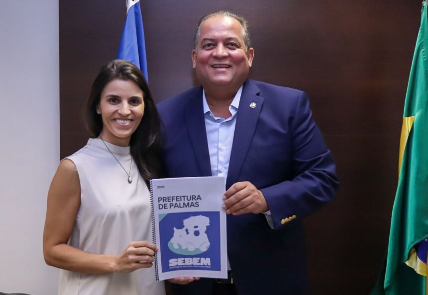 eduardo-gomes-recebe-secretaria-gabriela-siqueira-e-garante-recursos-para-causa-animal-em-palmas