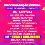 tudo-pronto!-carnaval-de-gurupi-2025-comeca-hoje-com-desfile-de-blocos-da-prefeitura,-show-de-hugo-e-guilherme-e-varias-atracoes-regionais