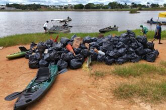 prefeitura-e-voluntarios-promovem-a-primeira-acao-de-limpeza-do-lago-azul-em-2025