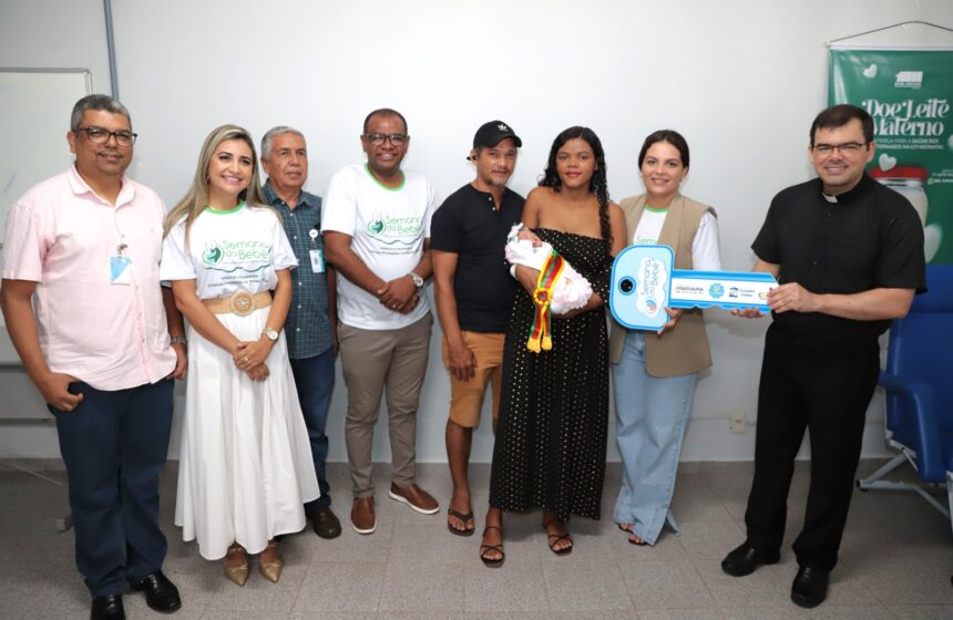 recem-nascida-recebe-titulo-de-bebe-prefeita-e-chave-da-cidade-de-araguaina