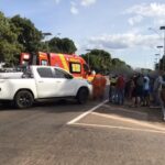 mulher-morre-apos-ser-atropelada-por-caminhonete-enquanto-atravessava-trecho-da-br-153 