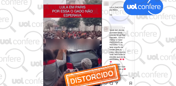 video-de-apoiadores-de-lula-em-paris-e-de-2022,-e-nao-de-viagem-recente