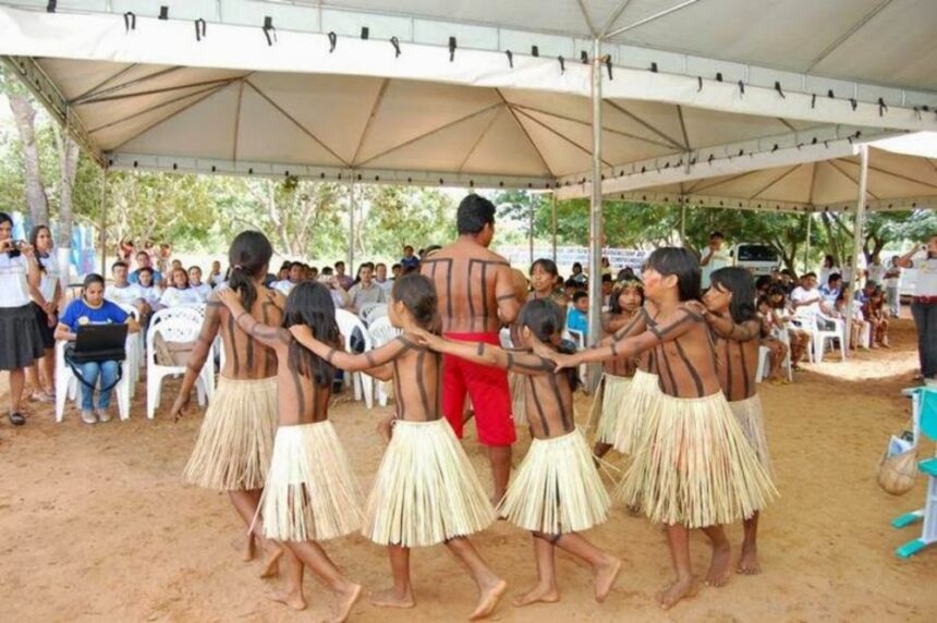 povo-xerente-grava-ep-com-canticos-ancestrais-da-festa-dasipe,-na-aldeia-morrao