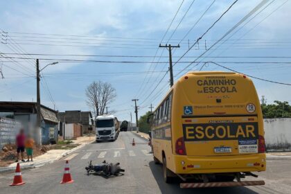 acidente-entre-moto-e-onibus-escolar-deixa-um-homem-morto-em-cruzamento-de-gurupi