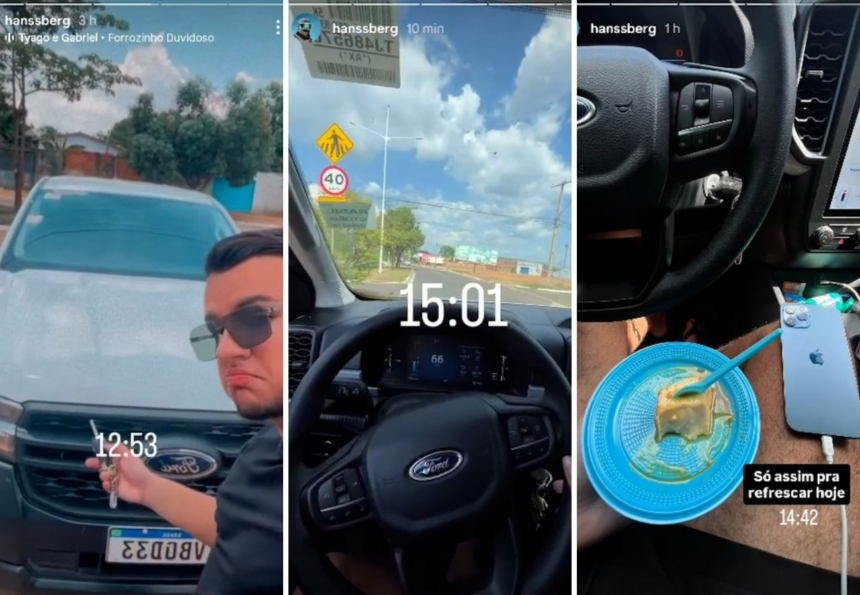 filho-de-servidora-publica-ostenta-com-caminhonete-do-governo-e-dirige-em-alta-velocidade;-video