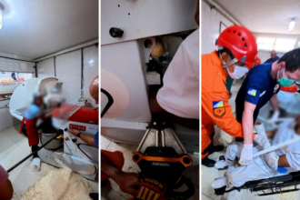 video-mostra-resgate-de-padeiro-que-ficou-com-braco-preso-em-batedeira-industrial