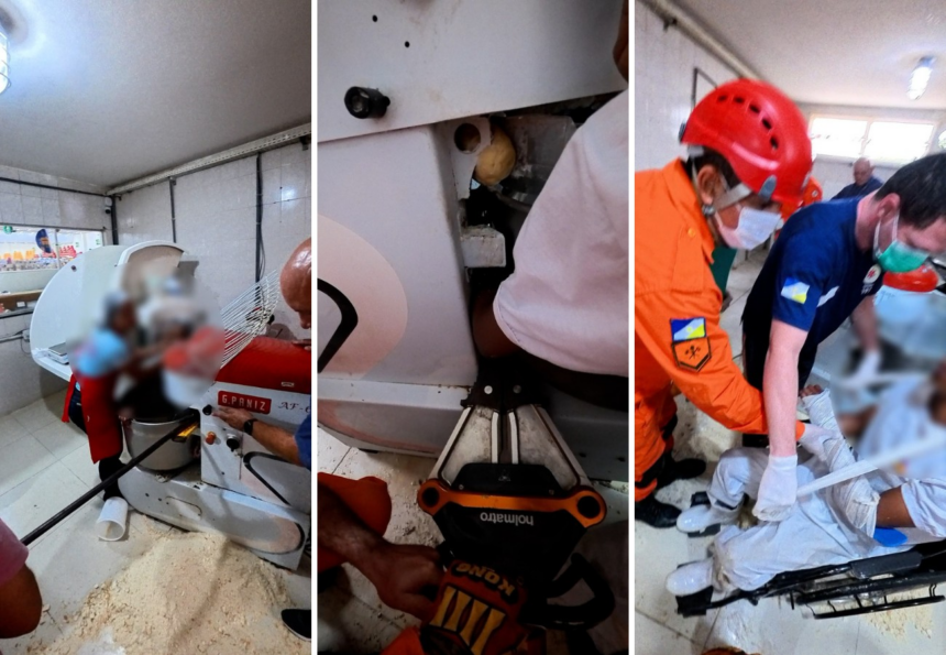 video-mostra-resgate-de-padeiro-que-ficou-com-braco-preso-em-batedeira-industrial