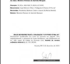 agora-aliado-do-vice,-iraja-desiste-de-recurso-no-tse-em-aije-contra-chapa-de-wanderlei-e-laurez-em-2022