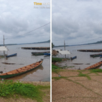 barracas-ficam-debaixo-d’agua-apos-nivel-do-rio-tocantins-subir-e-alagar-praia;-video