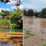 rompimento-de-barragem-atingiu-ponto-turistico-no-tocantins;-veja-antes-e-depois