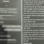 ‘finge-de-boa-moca’:-veja-mensagens-enviadas-por-mulher-que-criou-perfil-falso-para-difamar-ex-colega-de-trabalho