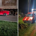 motorista-bate-em-caminhao,-dirige-na-contramao-e-derruba-placa-de-transito-em-avenida-de-palmas;-video