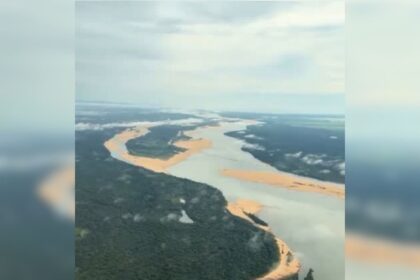 video:-bancos-de-areia-indicam-seca-no-rio-araguaia-durante-o-periodo-chuvoso