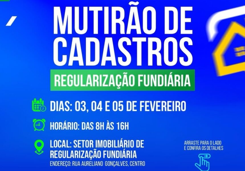 sao-bento:-moradores-sao-convocados-para-atualizar-cadastro-e-regularizar-imoveis