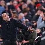 guardiola-imita-defesa-de-donnarumma-e-reacao-viraliza-na-premier-league