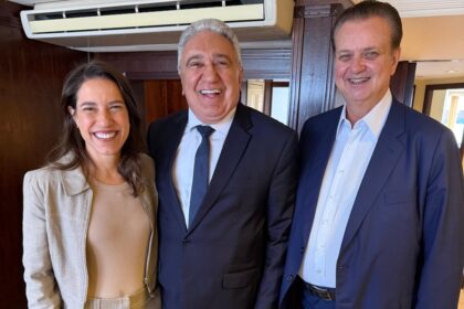 laurez-moreira-reune-se-com-o-presidente-nacional-do-psd,-gilberto-kassab,-em-brasilia