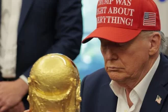 trump-fala-sobre-possibilidade-de-vetar-ira-na-copa:-“nao-quero-saber”