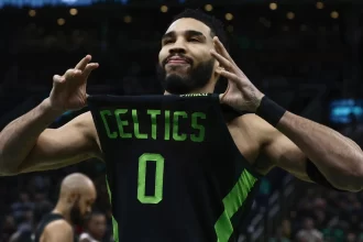 tatum-volta-apos-lesao-em-vitoria-dos-celtics;-doncic-faz-44-e-lidera-triunfo-dos-lakers-na-nba