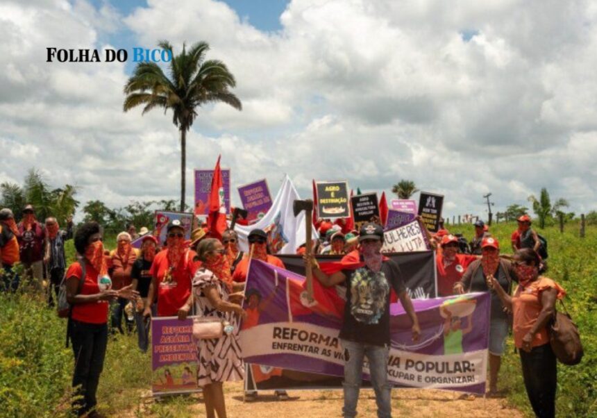 araguatins:-cerca-de-400-mulheres-do-mst-ocupam-fazenda-durante-mobilizacao-por-reforma-agraria