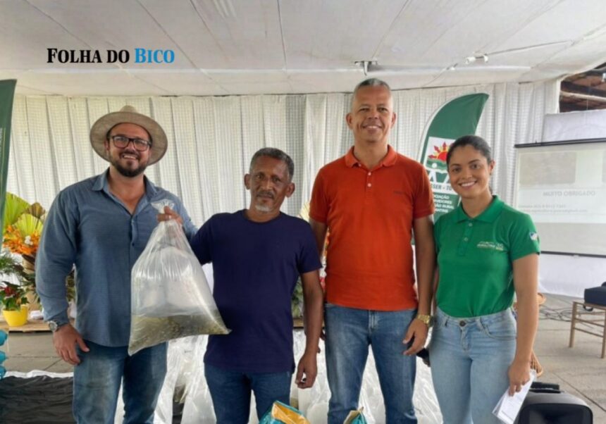 araguatins:-produtores-recebem-apoio-tecnico-e-insumos-para-ampliar-criacao-de-peixes