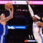 gui-santos-alcanca-100-bolas-de-tres-na-nba-em-derrota-dos-warriors-para-o-timberwolves