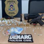 em-araguaina,-policia-civil-prende-casal-do-trafico,-apreende-entorpecentes-e-uma-pistola-municiada 