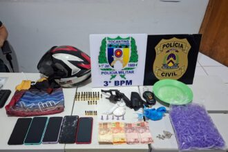 policias-civil-e-militar-prendem-homem-por-trafico-de-drogas-e-ameaca-com-arma-de-fogo-em-pedro-afonso