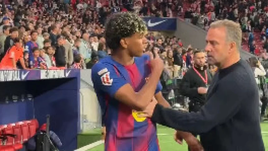 yamal-ignora-flick-e-deixa-campo-furioso-apos-vitoria-do-barca;-veja