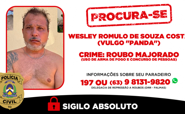 policia-civil-deflagra-operacao-gold-e-busca-suspeito-de-roubo-com-arma-de-fogo-foragido-em-palmas-–-ssp-to