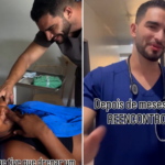 mulher-reencontra-‘medico-bonitao’-apos-de-atendimento-viralizar;-assista