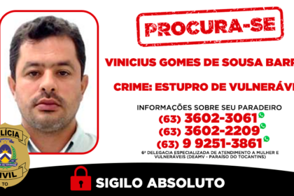 policia-civil-procura-foragido-condenado-por-estupro-de-vulneravel-em-paraiso-do-tocantins
