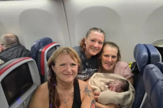 mulher-da-a-luz-em-pleno-voo-nos-eua:-“aviao-esta-pousando,-segura”