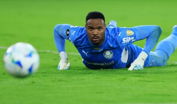 palmeiras-cochila,-leva-gol-contra-de-goleiro-e-empata-com-cerro-na-libertadores