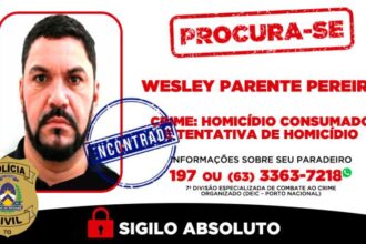 em-porto-nacional,-policia-civil-cumpre-mandados-de-prisao-contra-autor-de-homicidios-na-regiao