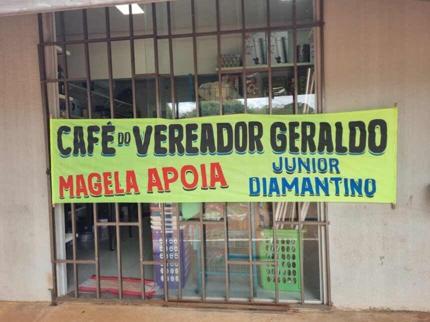 vereador-geraldo-magela-declara-apoio-a-junior-diamantino-e-leva-mensagem-politica-para-a-frente-do-proprio-comercio