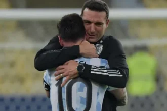 ‘estamos-bem’,-diz-scaloni-apos-polemica-com-familia-de-messi
