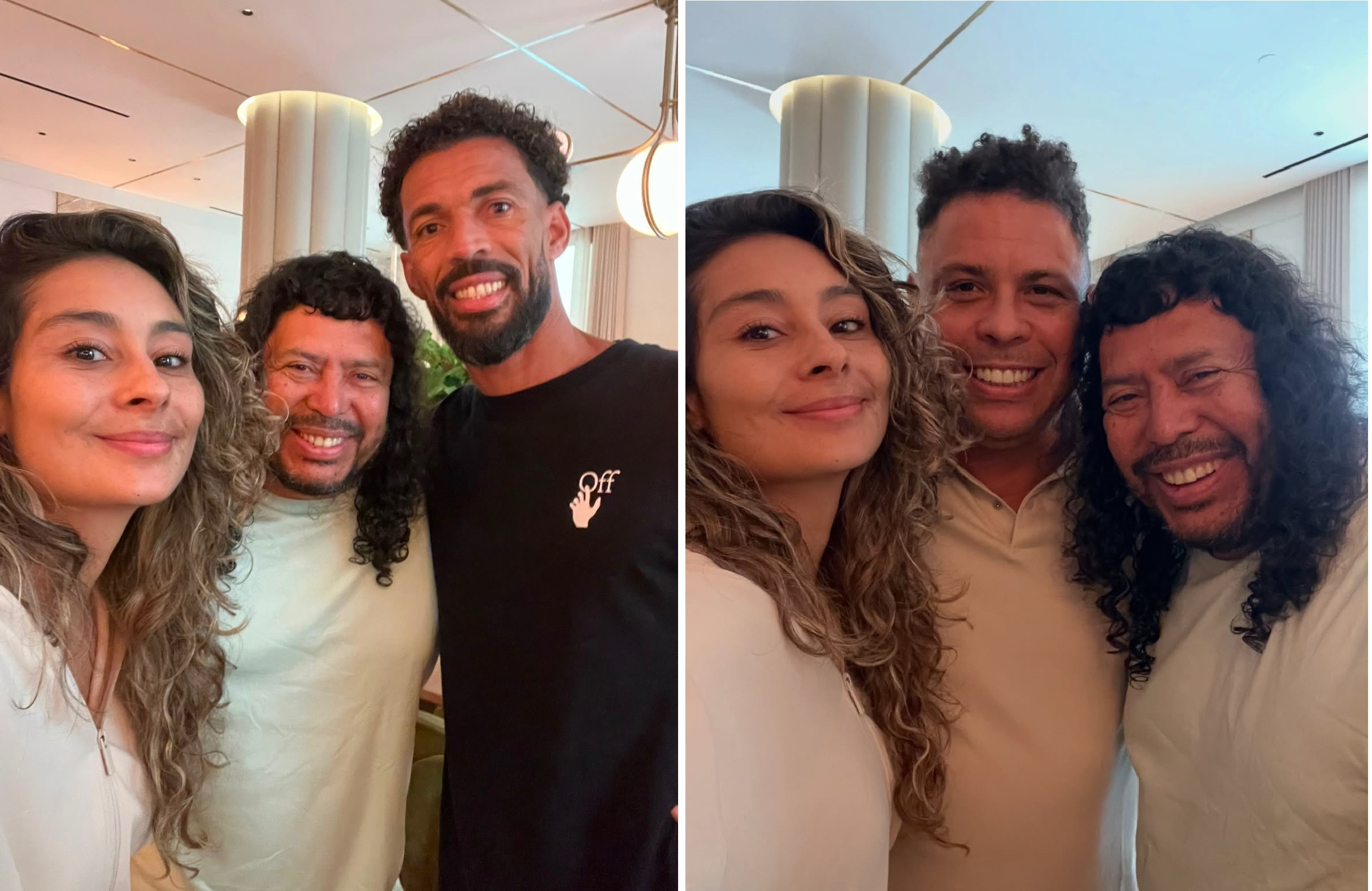 lembra-dele?-goleiro-lenda-da-colombia,-higuita-encontra-astros-do-futebol-e-filha-chama-atencao