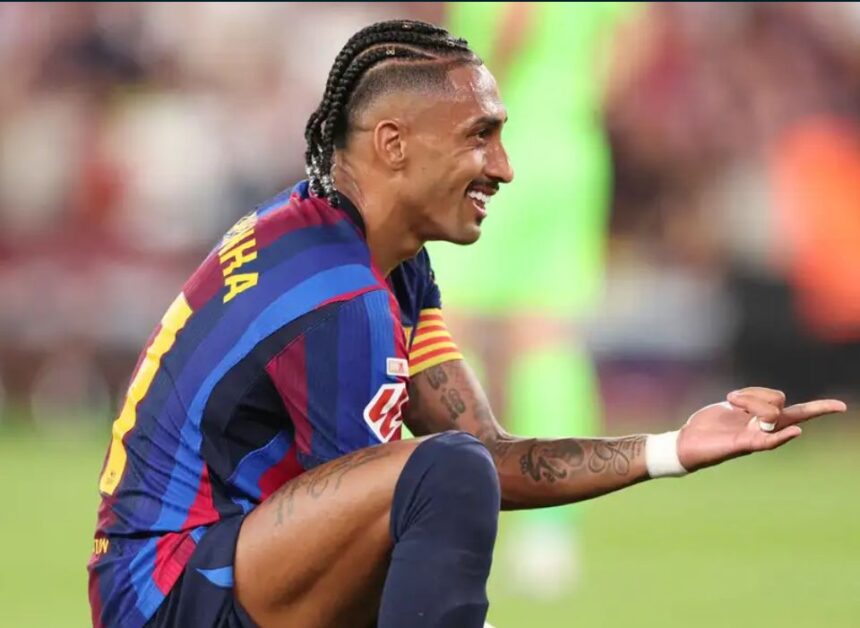 com-gol-de-raphinha,-barcelona-vence-athletic-bilbao-e-assume-a-lideranca-de-laliga