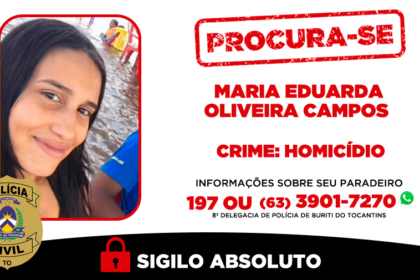 policia-civil-do-tocantins-procura-mulher-investigada-por-homicidio-em-carrasco-bonito
