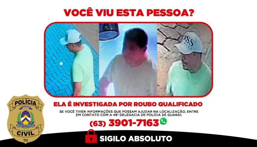 policia-civil-do-tocantins-procura-suspeito-de-roubo-qualificado-de-joias-em-guarai