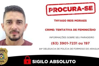 policia-civil-do-tocantins-procura-foragido-por-tentativa-de-feminicidio-na-regiao-de-formoso-do-araguaia