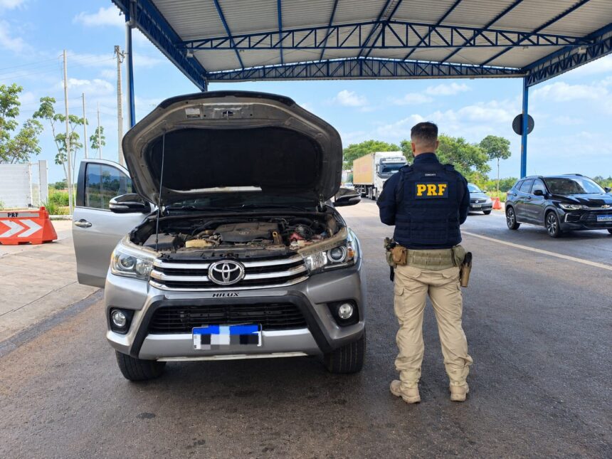 prf-recupera-caminhonete-roubada-com-sinais-de-adulteracao-em-araguaina/to